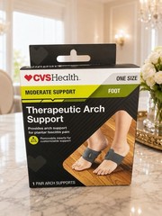 Adjustable Arch Support One Size Moderate Support 1 Pair