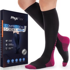 Compression Socks 20~30 mmHg for Women & Men, Travel, Nurses, Sports