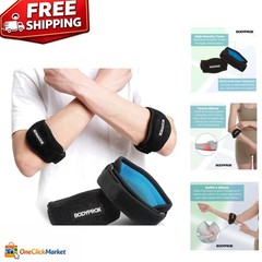 Versatile Elbow Braces 2 Pack for Pain Relief from Tennis & Golf Injuries