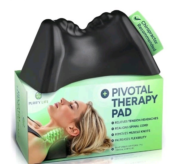 🧠 ⭐ Occipital Release Tool TMJ Neck Traction Cervical Pillow Headache Relief