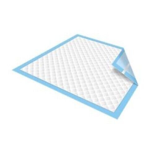 Total Dry 100 Count 30″x30″ Underpads w/Adhesive Strips for Adults SP113010