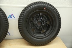 100% TREAD – Pair Drive Wheels Tires for Quantum Edge 3, Stretto & 4Front Chairs