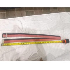 Skil-Care Gait Belt Unisex 34in Red White Blue Good American Flag Cotton Webbing