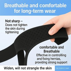 Hernia Support Belt Men Truss For Inguinal With 2 Removable Compression Pads US