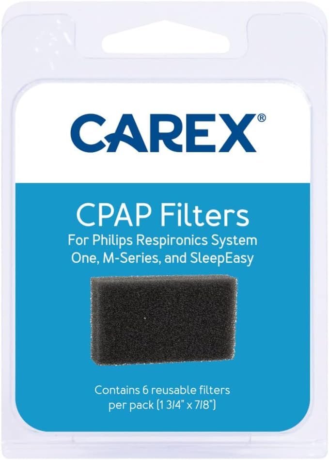 Carex, CPAP Filters for Philips Respironics System One M-Series & Sleepeasy…
