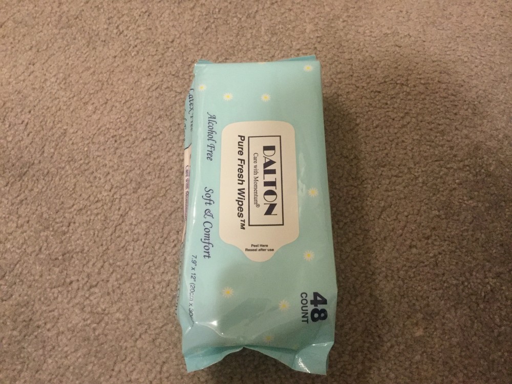 Dolton Soft Wipes Alcohol Free, Latex free Medical Wipes Pure Fresh Wipes 1 pack
