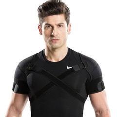 Kuangmi Adjustable Back Shoulder Corrector Support Brace Belt Posture Therapy