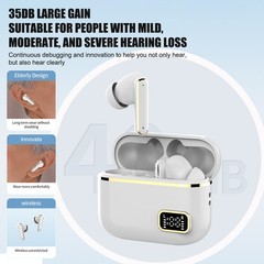 Rechargeable noise-cancelling Amplifiers in-Ear Hearing aids For the Seniors