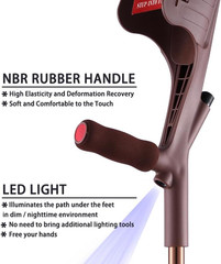Forearm Crutches for Adults Foldable Knee Patients Mobility Aids for Childre and