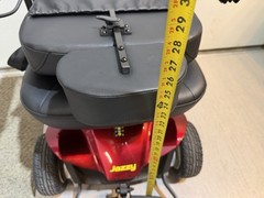 Open Box Pride Jazzy Elite ES Power Wheelchair Red w/ Charger – Unused