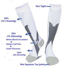 1-3Pair Men Sports Breathable Tube Long High Socks Knee Warm Casual Footy Soccer