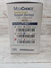 MediChoice Tubular Elastic Support Bandage Natural Size: G 4.5″x 11 yds MADE USA