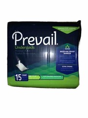 Prevail Total Care Large Incontinence Pads, 15 Count – 1 Pack