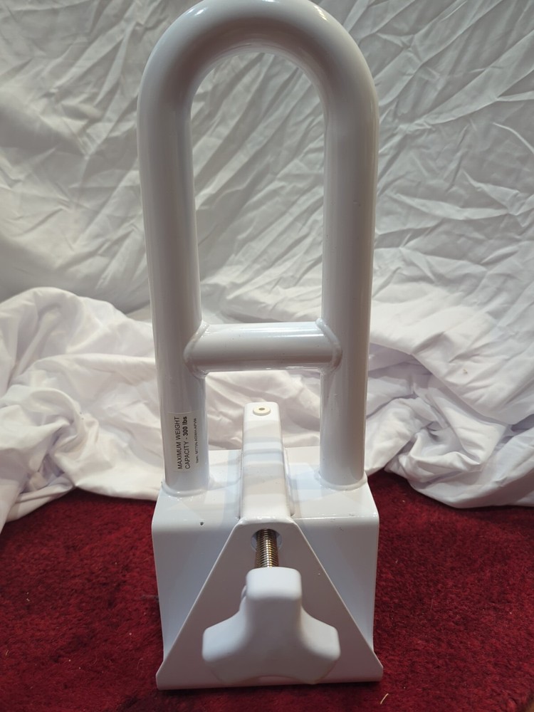 New Vaunn Adjustable Bathtub Safety Rail Shower Grab Bar Handle, Stainless Steel
