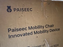 PAISEEC 3-in-1 Electric Wheelchair W3 Gray