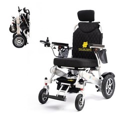 Lightweight Electric Wheelchair Mobility Chair Folding Electric Power Wheelchair