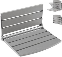20″ Folding Shower Seat, Fold Down Shower Seat Wall Mounted (Open Box)