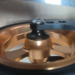 (4) Black Cone Spacers and (2) Replacement Axles for Wheelchair Caster Wheels.