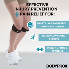 Patella Tendon Knee Strap 2 Pack Adjustable Pain Relief Brace for Running