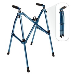 NEW Stander Wonder Walker Lite 4275-CB SHORT HEIGHT Folding Walker in Cobalt Bue