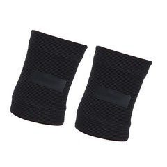 A Pair Of Polyester Fiber Black Sports Outdoor Super Elastic Knitting Flexible