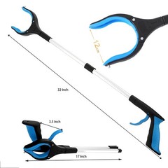 ABS Plastic, Rubber material multi-function grabber, convenient and foldable USA