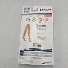 Truform Medical Stockings XL Beige Thigh High Extra Firm 30-40 mmHg