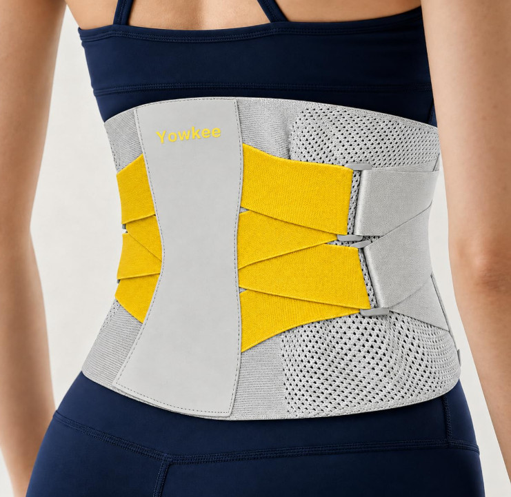 Back Support Back Brace for Lower Lumbar Bulging Disc Support(29.53~33.46 inch)