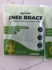 2 Wellnee Knee Brace For All Day the Discomfort Relief One-Size-Fits-All