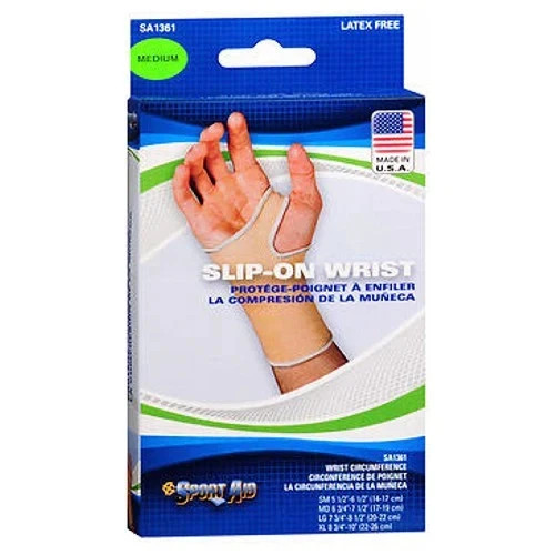Sportaid Slip-On Wrist Beige Medium
