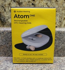 Audien Hearing Atom One Rechargeable OTC Hearing Aids