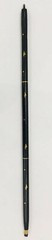3 Fold Vintage Brass Wood Walking Stick Only For Cane Handle Only wooden shaft