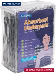 Waterproof Pads for Bed 24×36 Inch( 4pack),Incontinence Pads for Bed,Washable Be
