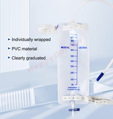 500/750/1000ML Urinary Drainage External Catheters Leg Bag Urinary Leg Bag Urine