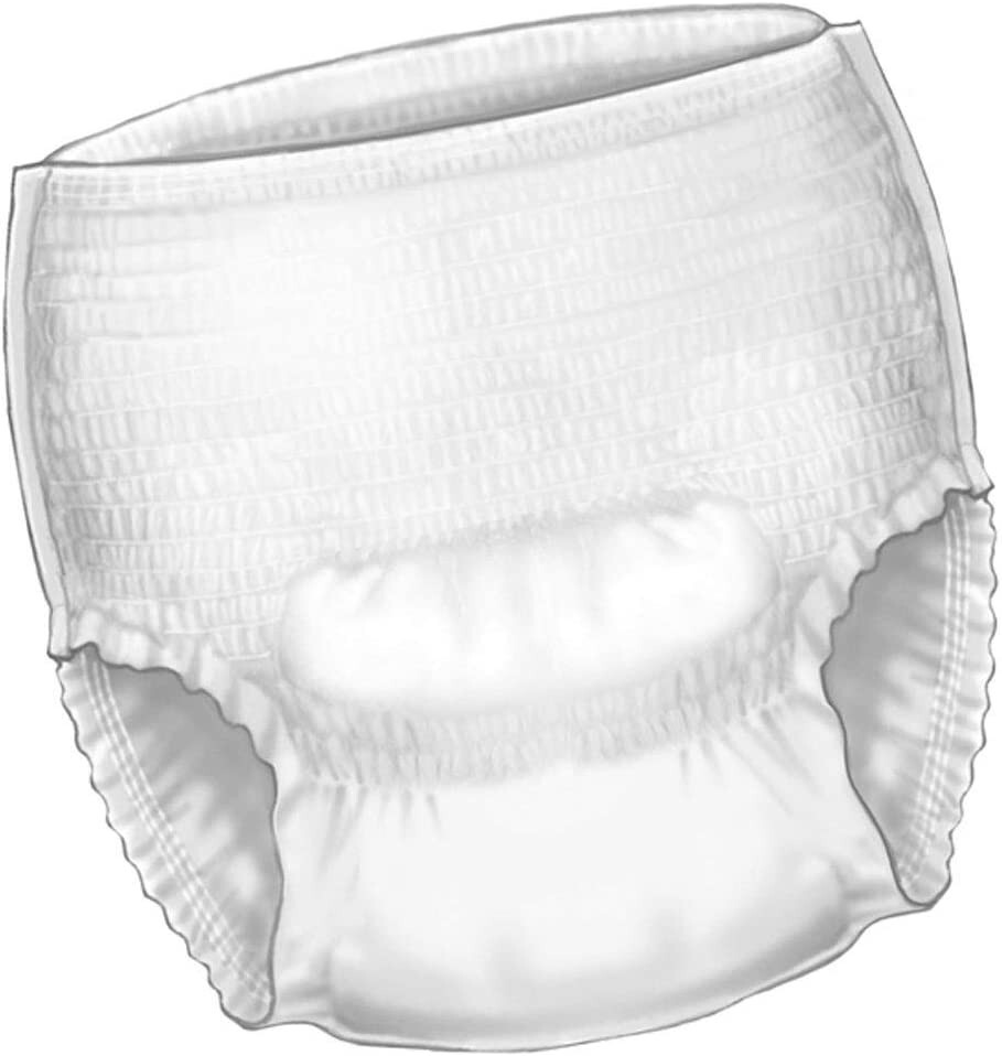 Cardinal (formerly Covidien) 1605 SureCare Unisex Medium Underwear – Case of 80