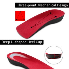 Flatfoot Feet Pads Arch Support Orthotic Shoe Insoles Inserts Plantar Fasciitis