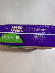 Sleep Overs night Small/Medium Youth Underwear/Diapers Unisex 38 To 65 lbs