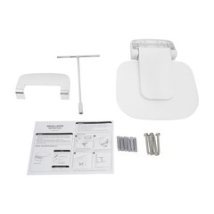 Folding Shower Seat Bench Wall Mounted Seat For Bathrooms 200kg/440.92 Lbs