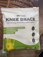 Wellnee Knee Brace For All Day Knee Discomfort Relief. One Size Fits All