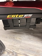 Pride Jazzy Elite ES Portable Power Wheelchair – Red – New Batteries – Free Ship