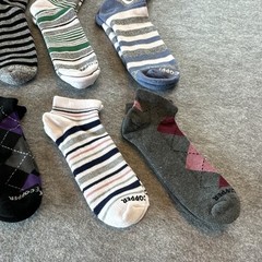 Tommie Copper Compression Socks Multicolor Striped 8-pack. 4 Thigh High 4 Ankle