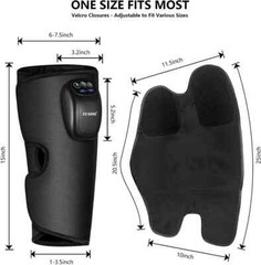 FIT KING Upgraded Cordless Leg Massager for Pain Relief, Relax, Muscle Recovery