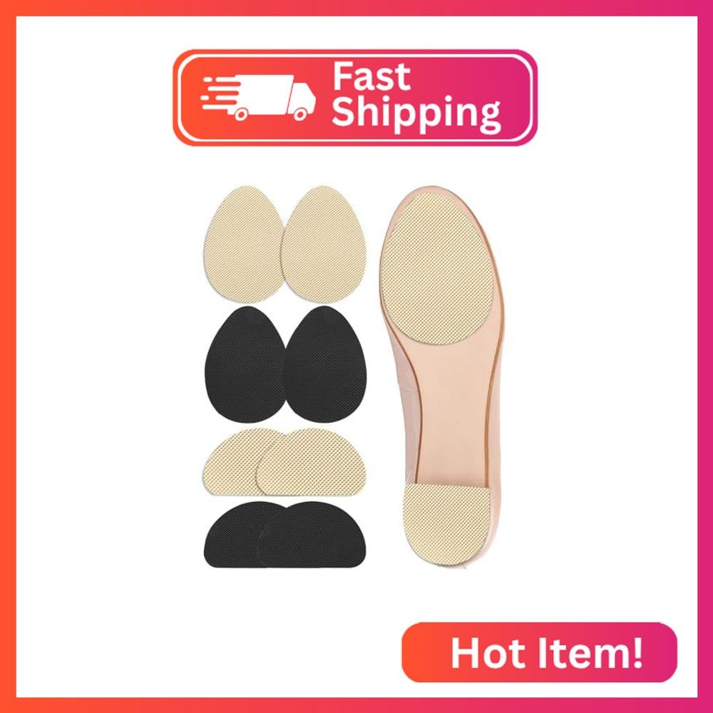 Non Slip Shoe Pads Shoe Grips on Bottom of Shoes Silica Gel Anti Slip Grips for