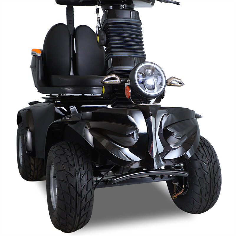 R&B 1000W 60V 20AH Four wheel Travel Mobility Scooter battery Motor Adult Senior