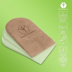 Mars Wellness Gel Heel Lift – 3 Layers, 1/8″ per Layer, Adjustable Height -…