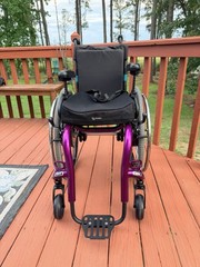 Ki Mobility Rogue XP 13×15 Pediatric Wheelchair W/ Alber Twion Power Assist