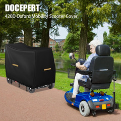 Mobility Scooter Cover Waterproof Accessories,420D Oxford Fabric Heavy Duty Elec