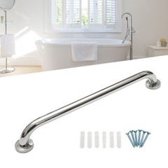 300/400/500mm Shower Grab Bar Grip Bathroom Aid Safety Hand Handle Towel Rail