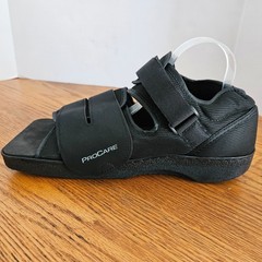 ProCare Squared Toe Post-Op Shoe L Size: LARGE Men ( 9.5-12 ) Women (10.5-13 )