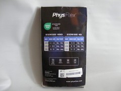 PhysFlex Men or Women Knee-H Compression Socks Black Size L/XL